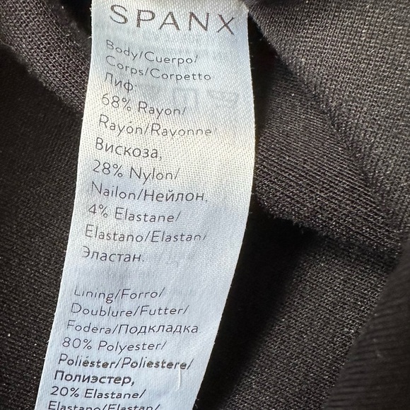 SPANX Black Ponte Ankle Leggings | Size 2X Tall - Picture 8 of 13